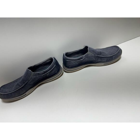 Skechers Relaxed Fit Memory Foam Men’s Blue Slip On Loafer Sz 11 Relaxed Fit - Picture 8 of 8